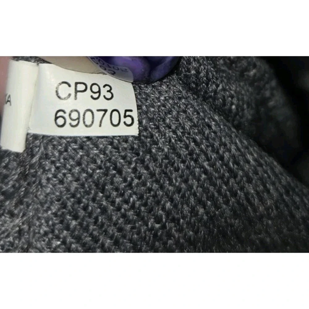 Port & Company New Amsterdam Gin Beanie‎ Gray Black Knit Hat CP93 Striped